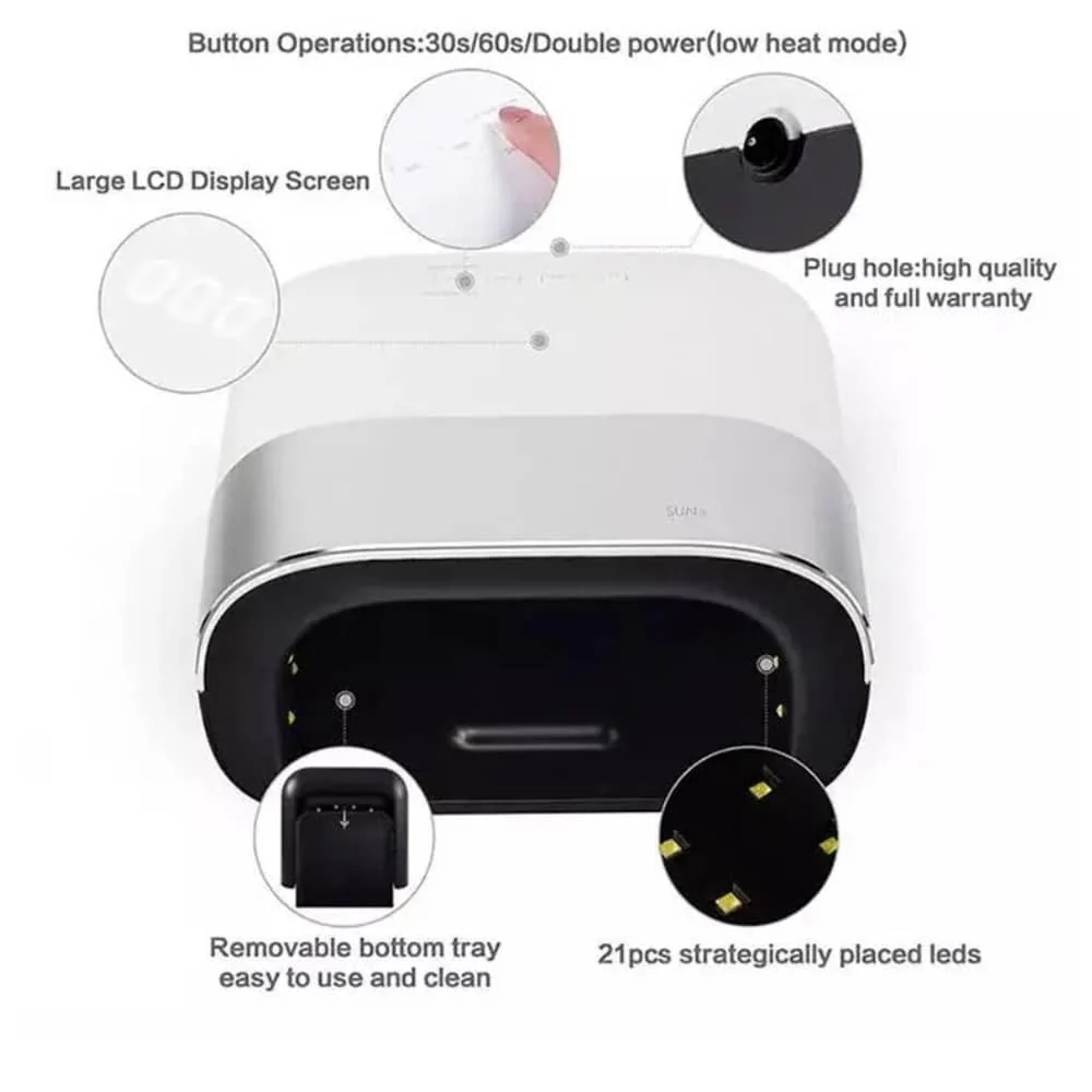 Negle UV-Lampe med 36 kraftfulde LED´er - Image 7