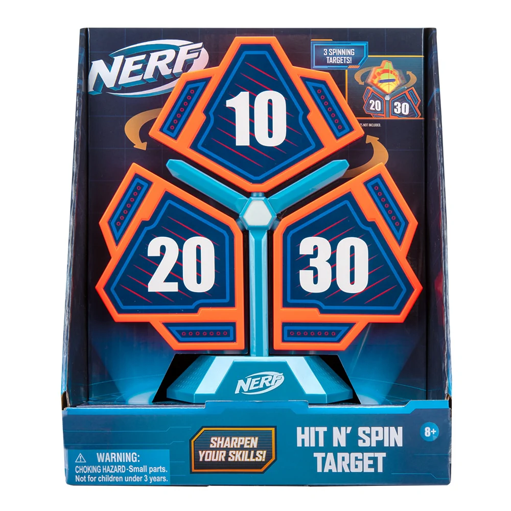 Nerf Elite Hit N' Spin Target (Kan også bruges til Gel Blasters) - Image 6