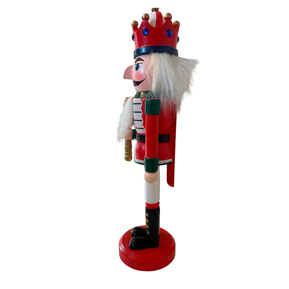 Nøddeknækker figurer i Træ  - 24 cm, 1 stk. - vælg mellem 3 figurer - - Image 5