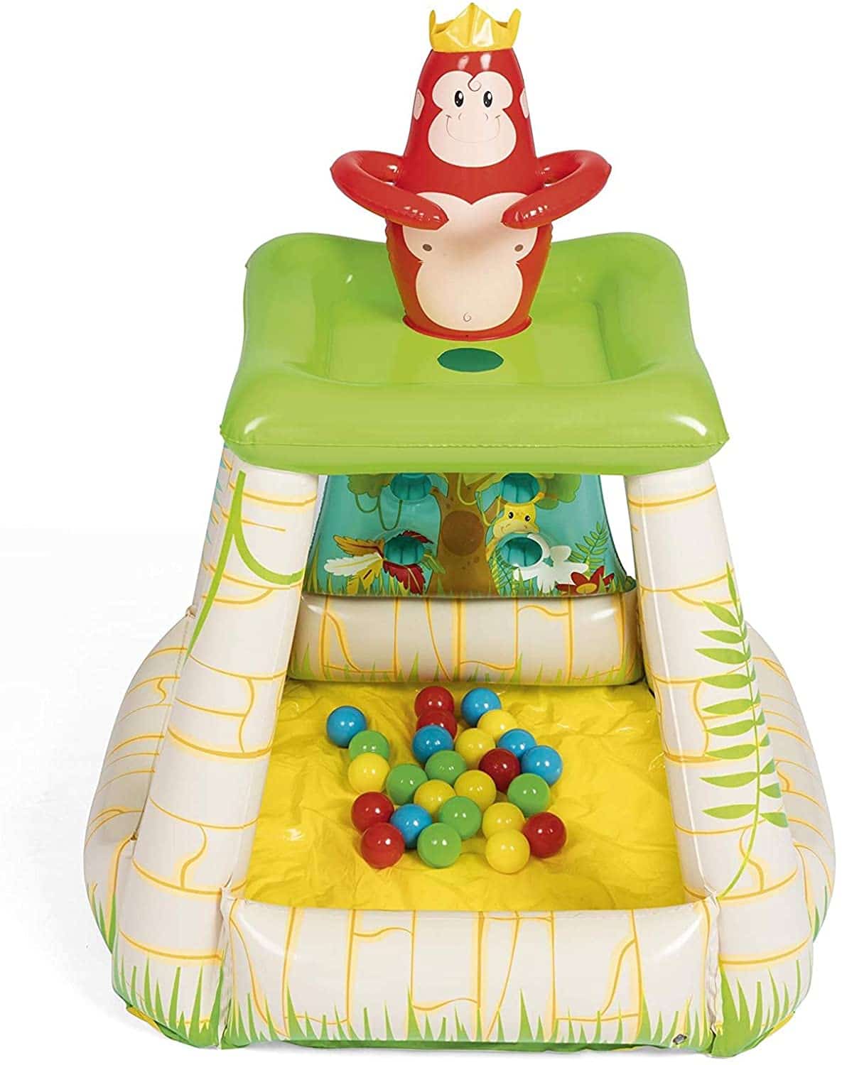 Oppustelig jungle med bolde og boldvæg fra Bestway - Image 3