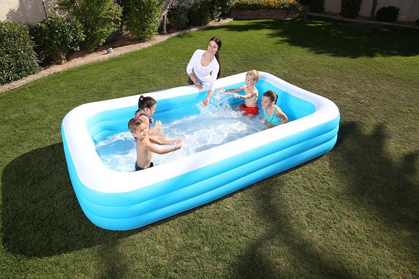 Oppustelig Rektangulær Pool Bestway 1161L - 305 x 183 x 56 cm - Image 4