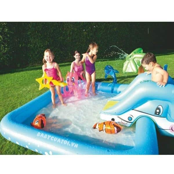 Badebasin m/havdyr 308 liter Bestway - Image 3