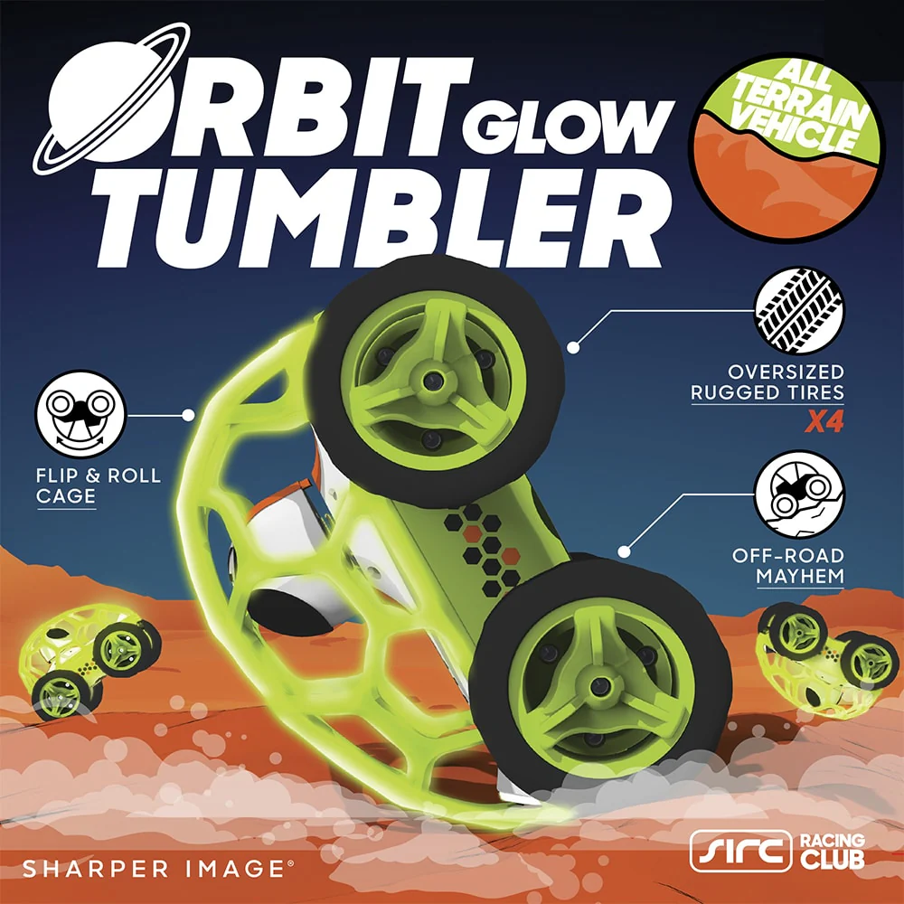 Orbit Tumbler - Fjernstyret Stuntbil med LED-lys - Image 4