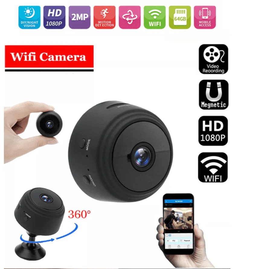 Overvågnings Mini HD-kamera - Image 11