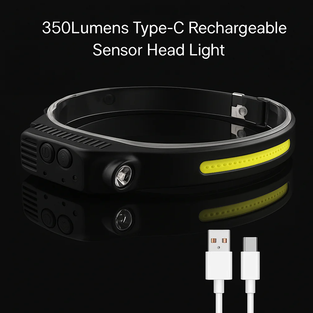 Pandelampe m/COB lys - 330 lumen, vandafvisende - 5 lysfunktioner - Image 6