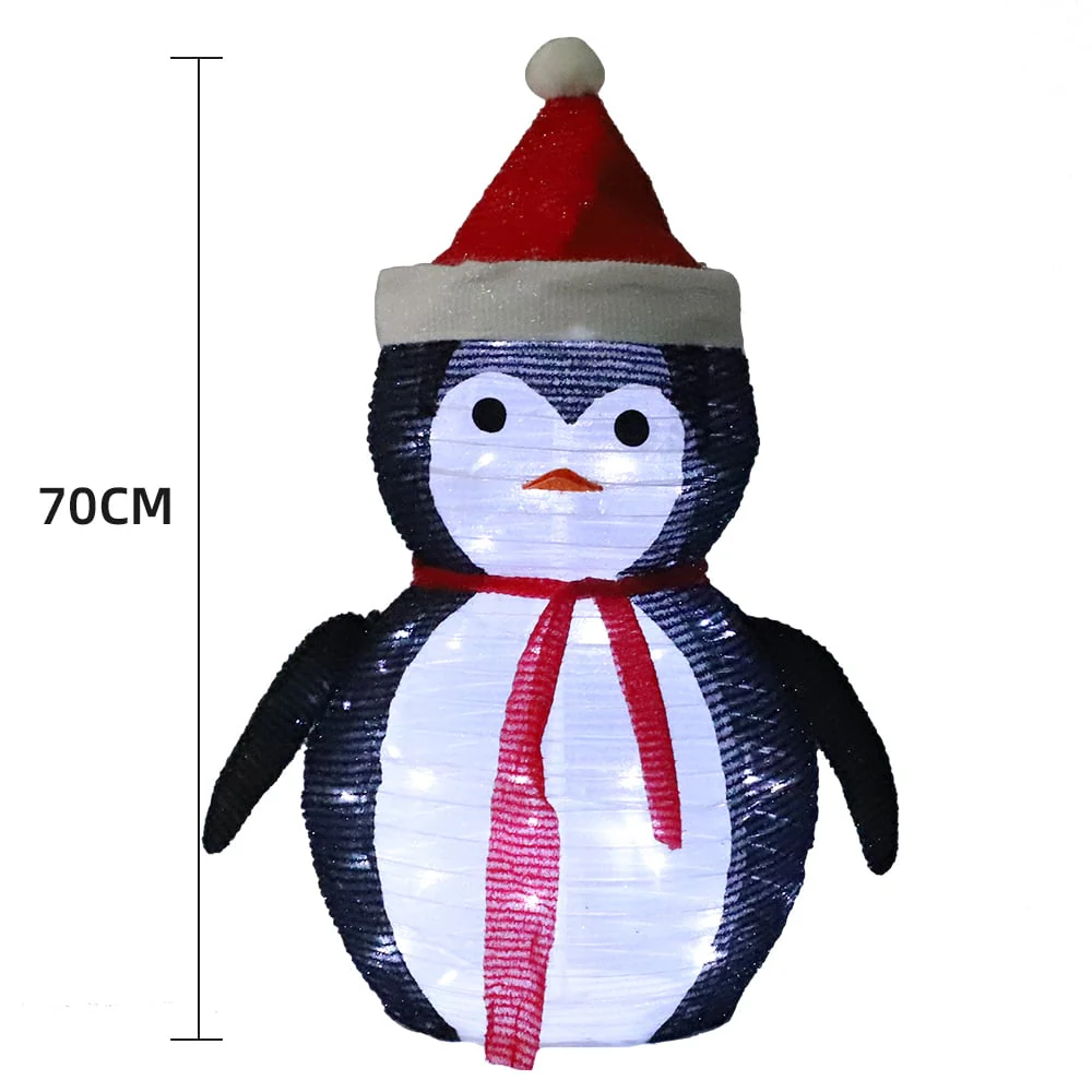 Pingvin højde 70 cm - Foldbar med timer - - Image 3