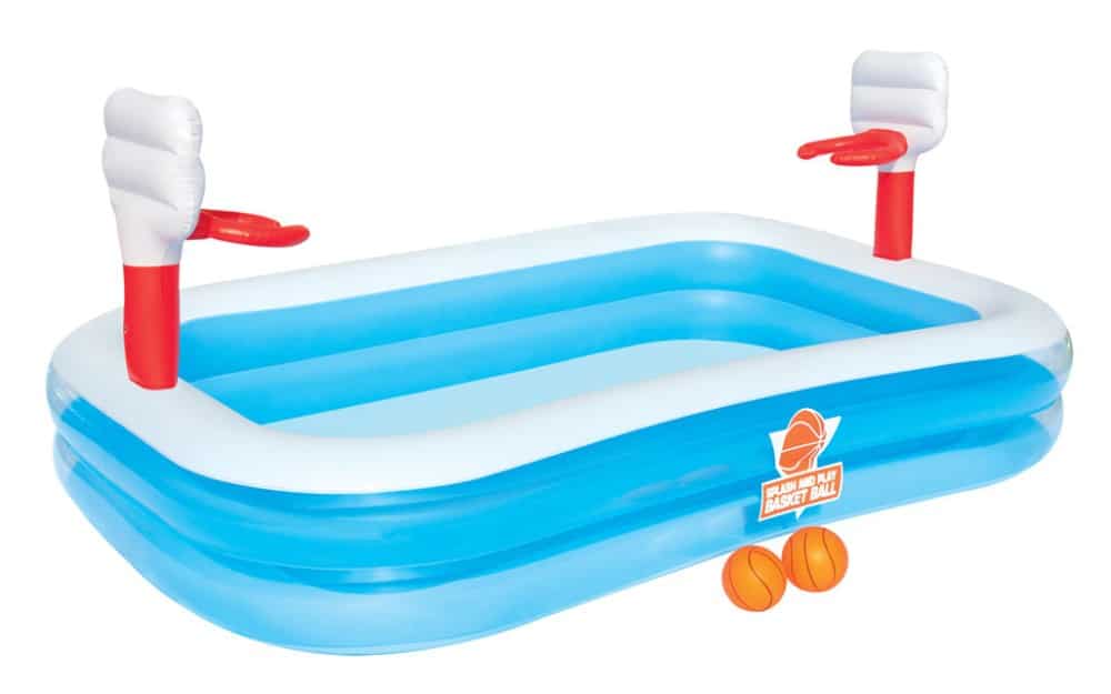 Børnepool m/indbygget basketballkurv fra Bestway - Image 3