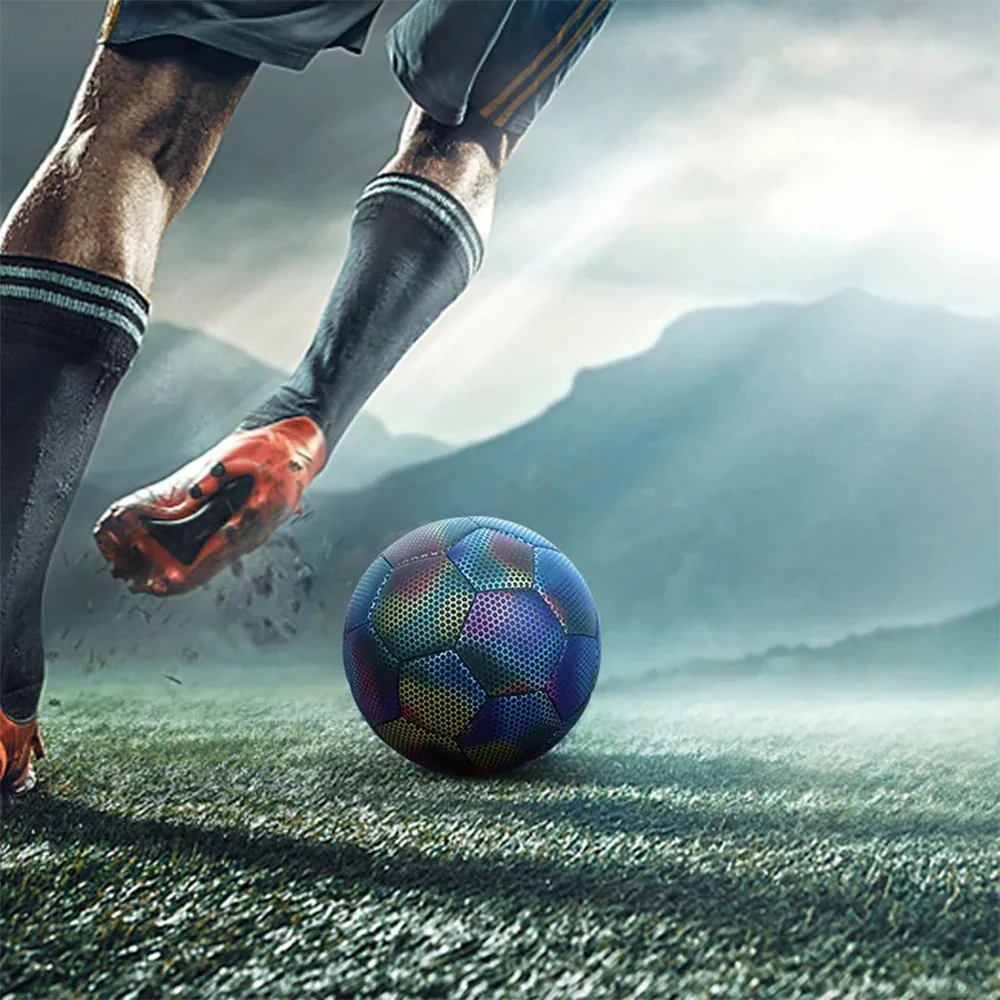 Reflekterende fodbold - størrelse 4 og 5 - - Image 2
