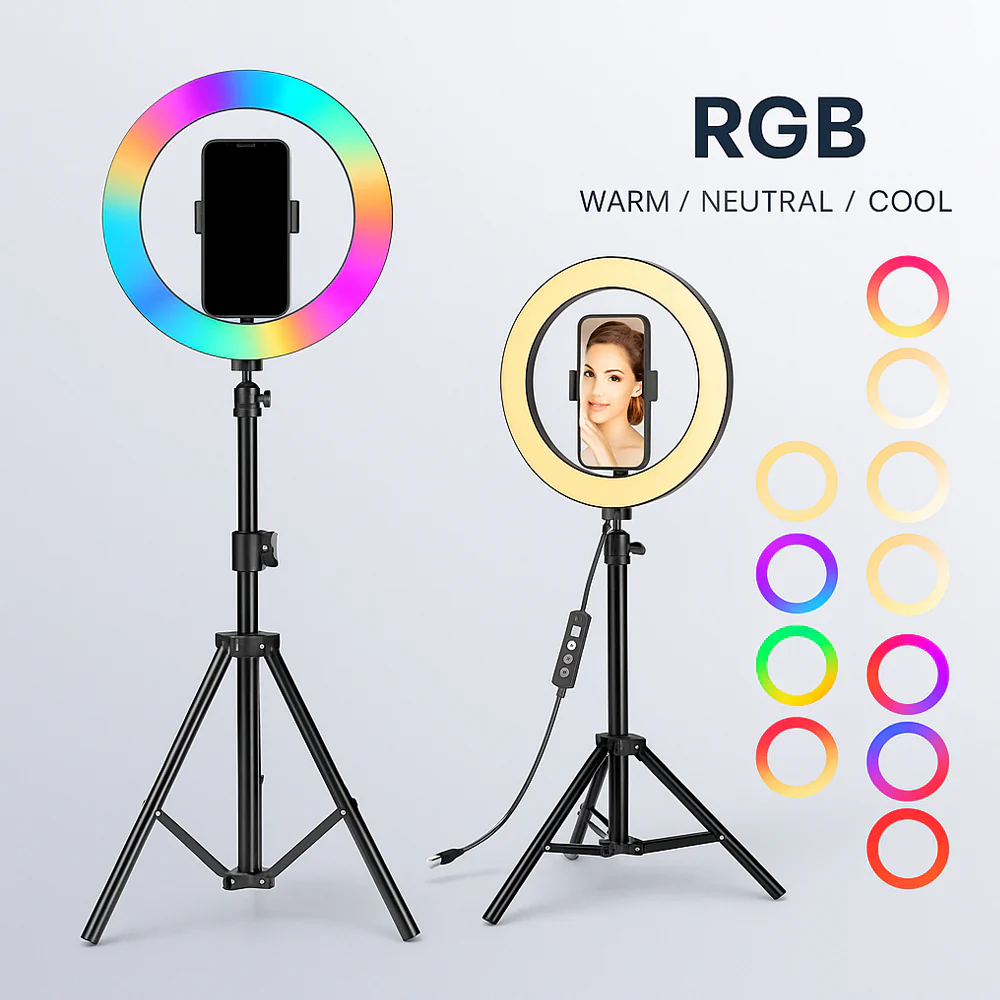 Ring Light RGB – 15 lyskombinationer - MJ30 - Image 5