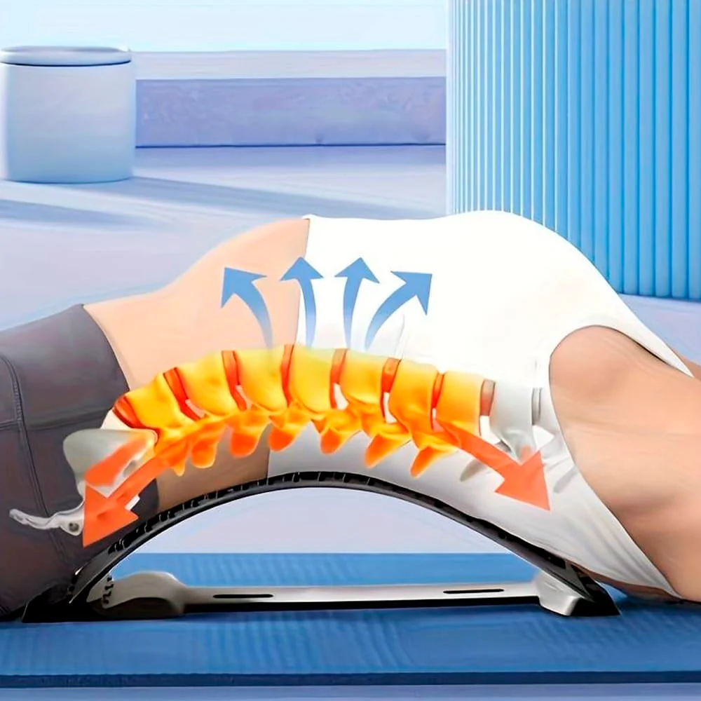 Rygstrækker og lændestøtte - massage og smertelindring - Image 3