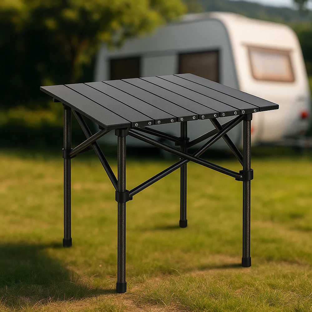 Sammenklappeligt Campingbord i Kulstofstål - Image 3