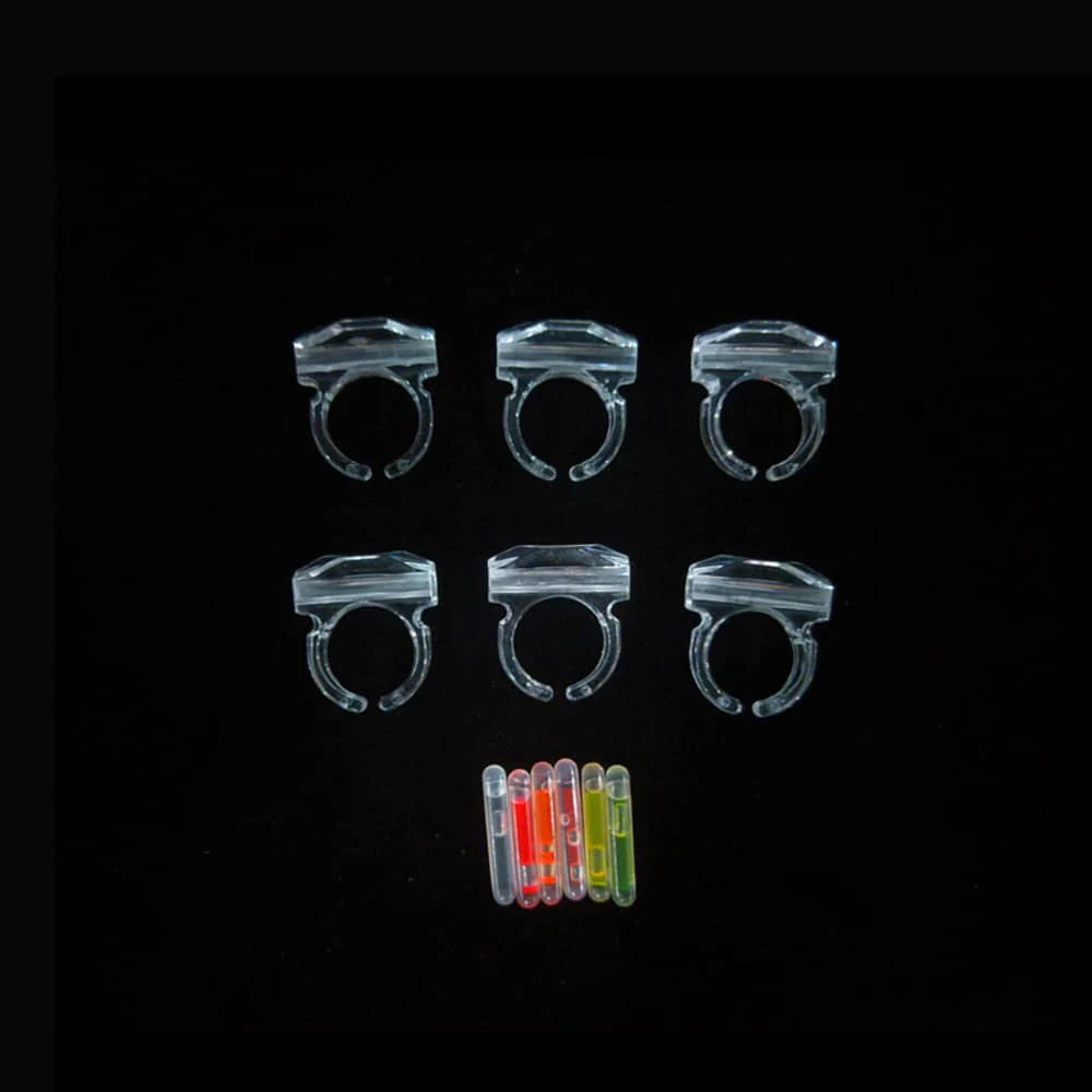 Selvlysende fingerring - flere farver - - Image 4