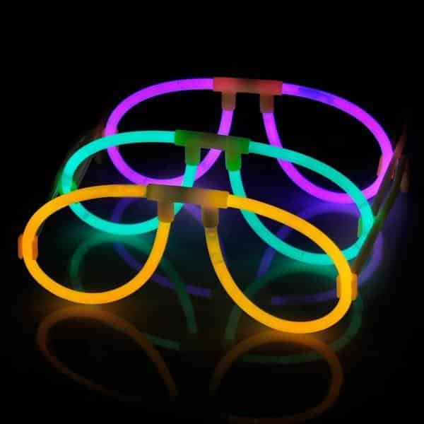 Runde Briller - Selvlysende glow stick - Image 3