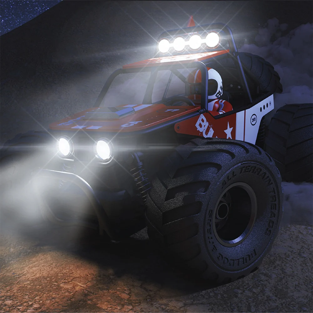 Fjernstyret Off-Road - Sharper Image - Bulldog Road Buggy - - Image 5