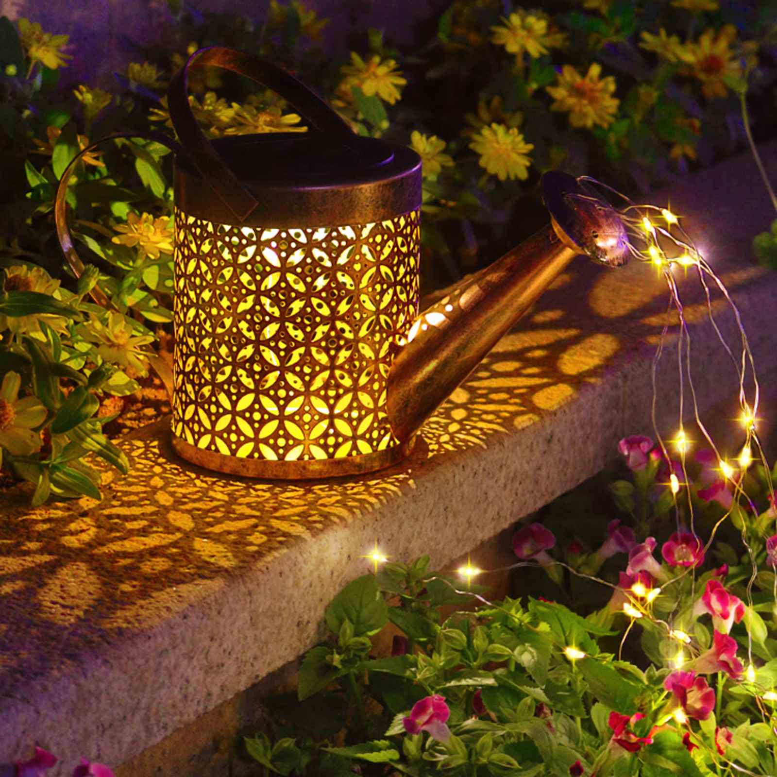 Solcelle vandkande LED-lampe til haven - Image 13