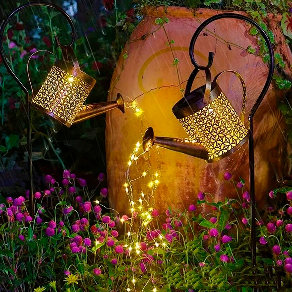 Solcelle vandkande LED-lampe til haven - Image 3