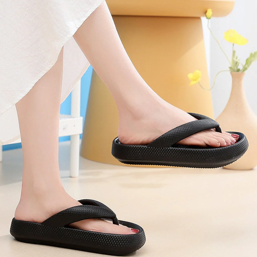 Tåsplit Slippers - Bløde, Skridsikre og i flere flotte farver (Kendt som Happy Flops) - Image 5