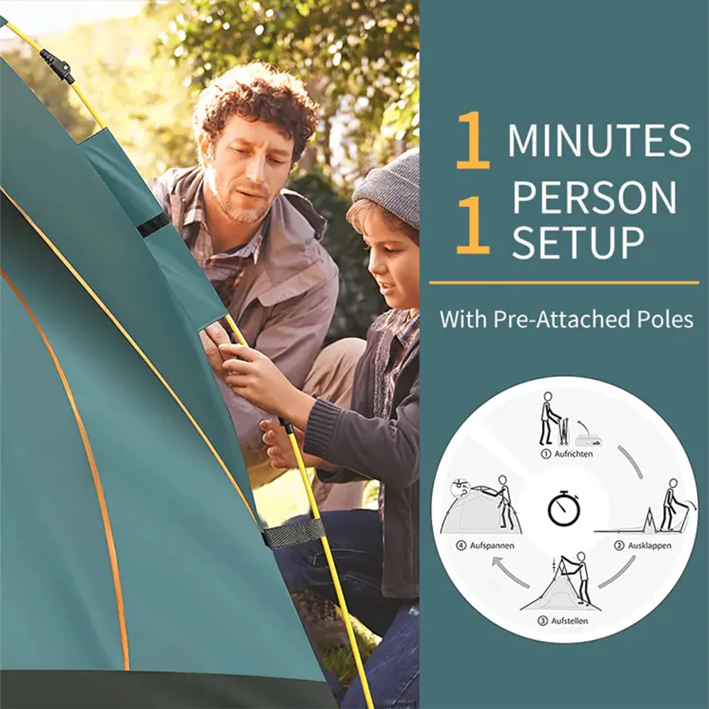 Quick-Up Telt fra 3 - 8 personer - Image 9