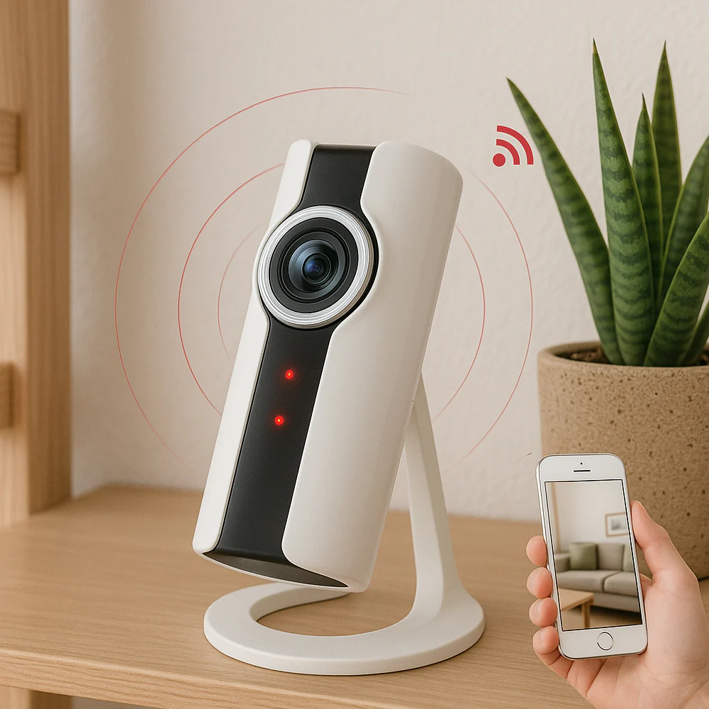WiFi IP Overvågningskamera med 360° visning og 2-vejs lyd - Image 5