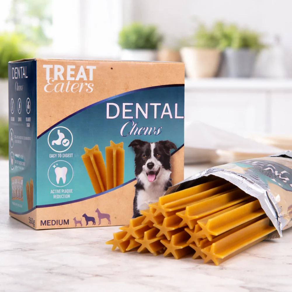 Dental Tyggeben til Hund – Sund Mund & Frisk Ånde (7x4) 560G - Image 3