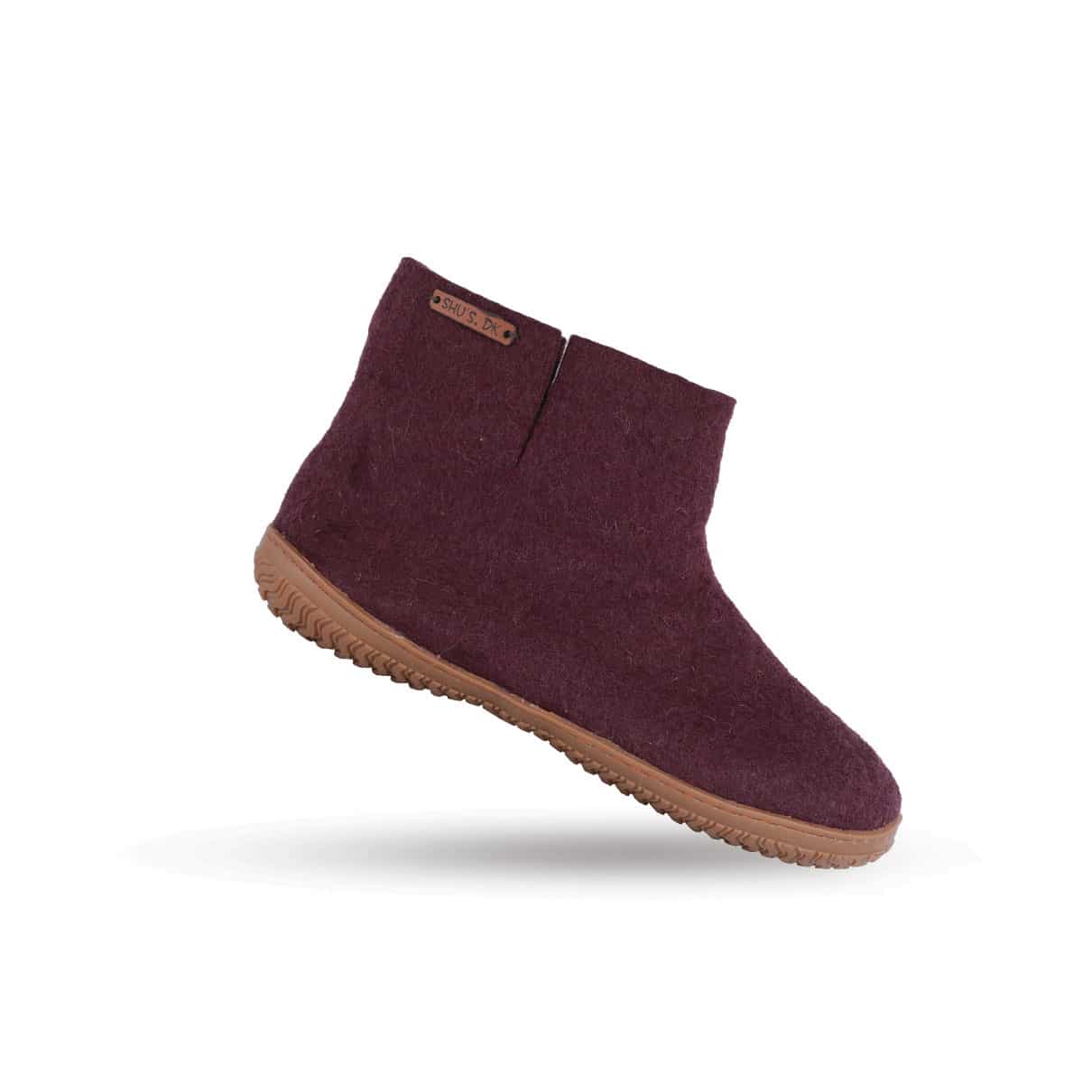 Uldstøvle (100% ren uld) m/Gummisål - Dansk Design fra SHUS - Image 12