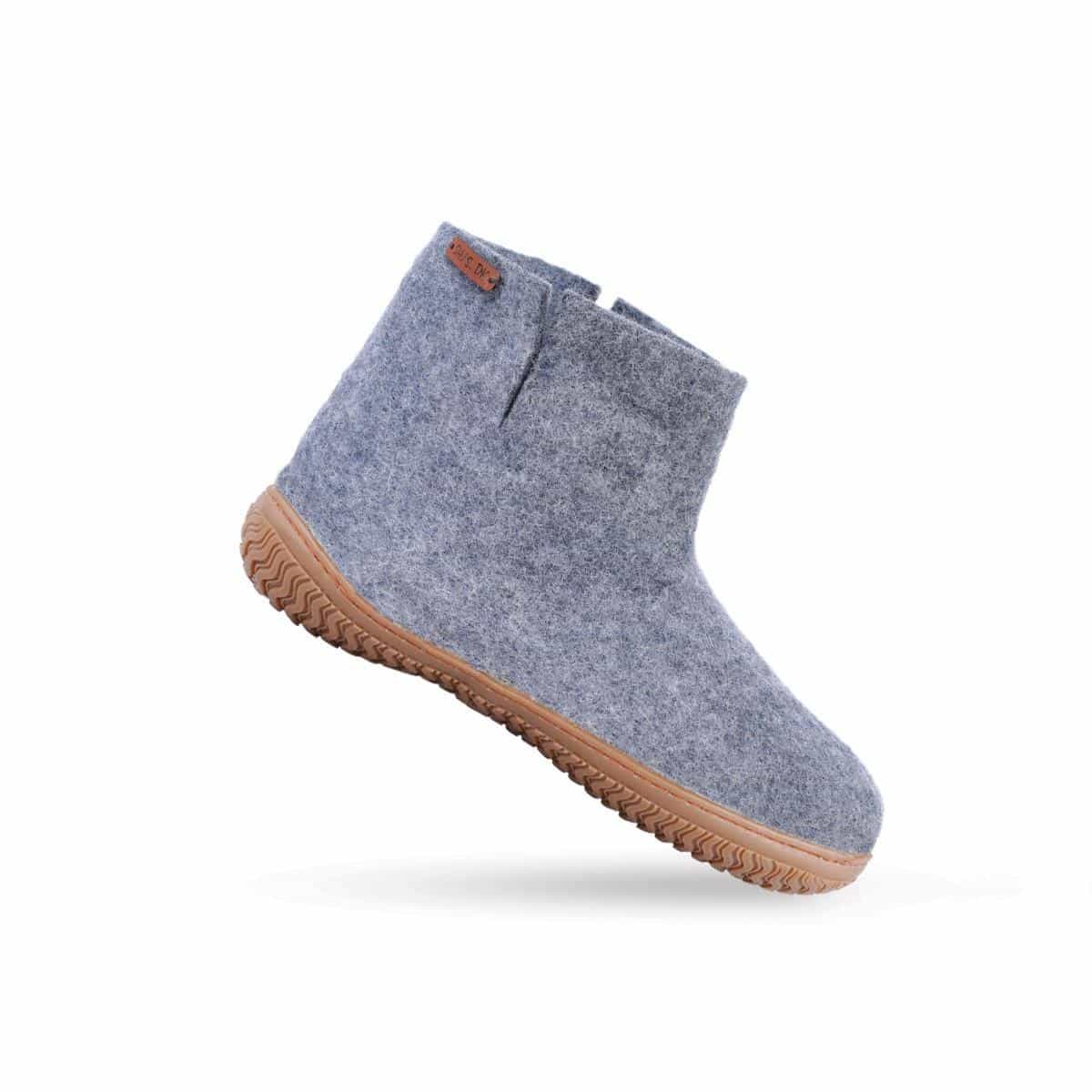 Uldstøvle (100% ren uld) m/Gummisål - Dansk Design fra SHUS - Image 25