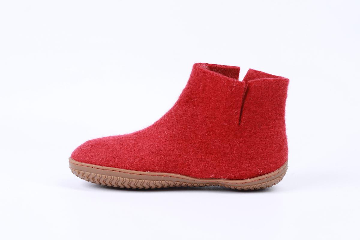 Uldstøvle (100% ren uld) m/Gummisål - Dansk Design fra SHUS - Image 26
