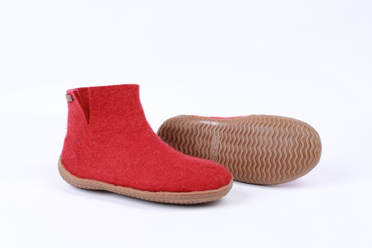 Uldstøvle (100% ren uld) m/Gummisål - Dansk Design fra SHUS - Image 27
