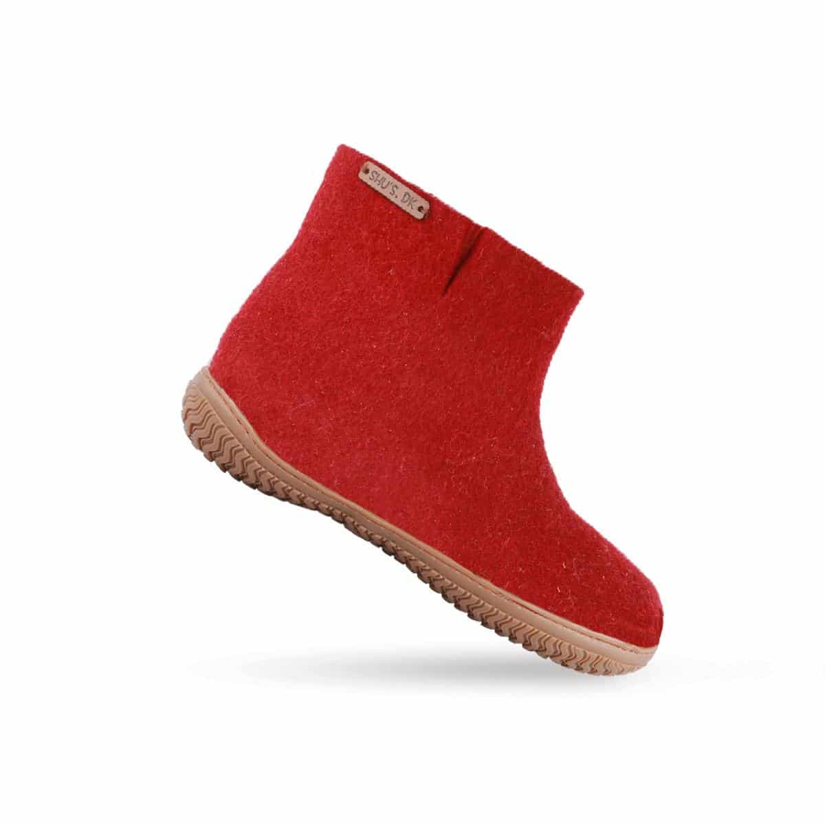 Uldstøvle (100% ren uld) m/Gummisål - Dansk Design fra SHUS - Image 28
