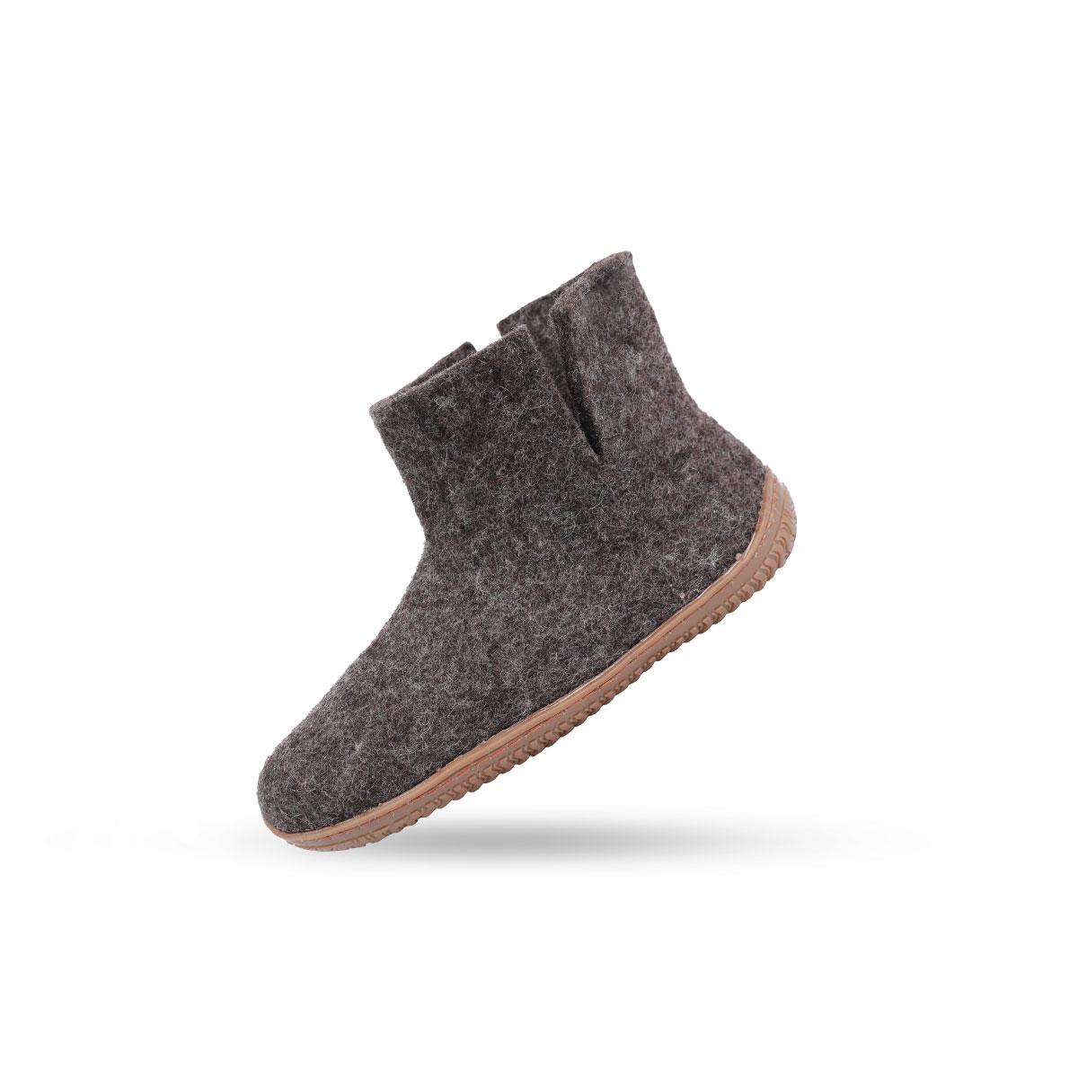 Uldstøvle (100% ren uld) m/Gummisål - Dansk Design fra SHUS - Image 3