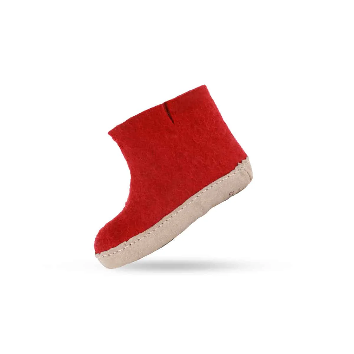Uldstøvle Børn (100% ren uld)  m/sål i skind - Dansk Design fra SHUS - Image 12