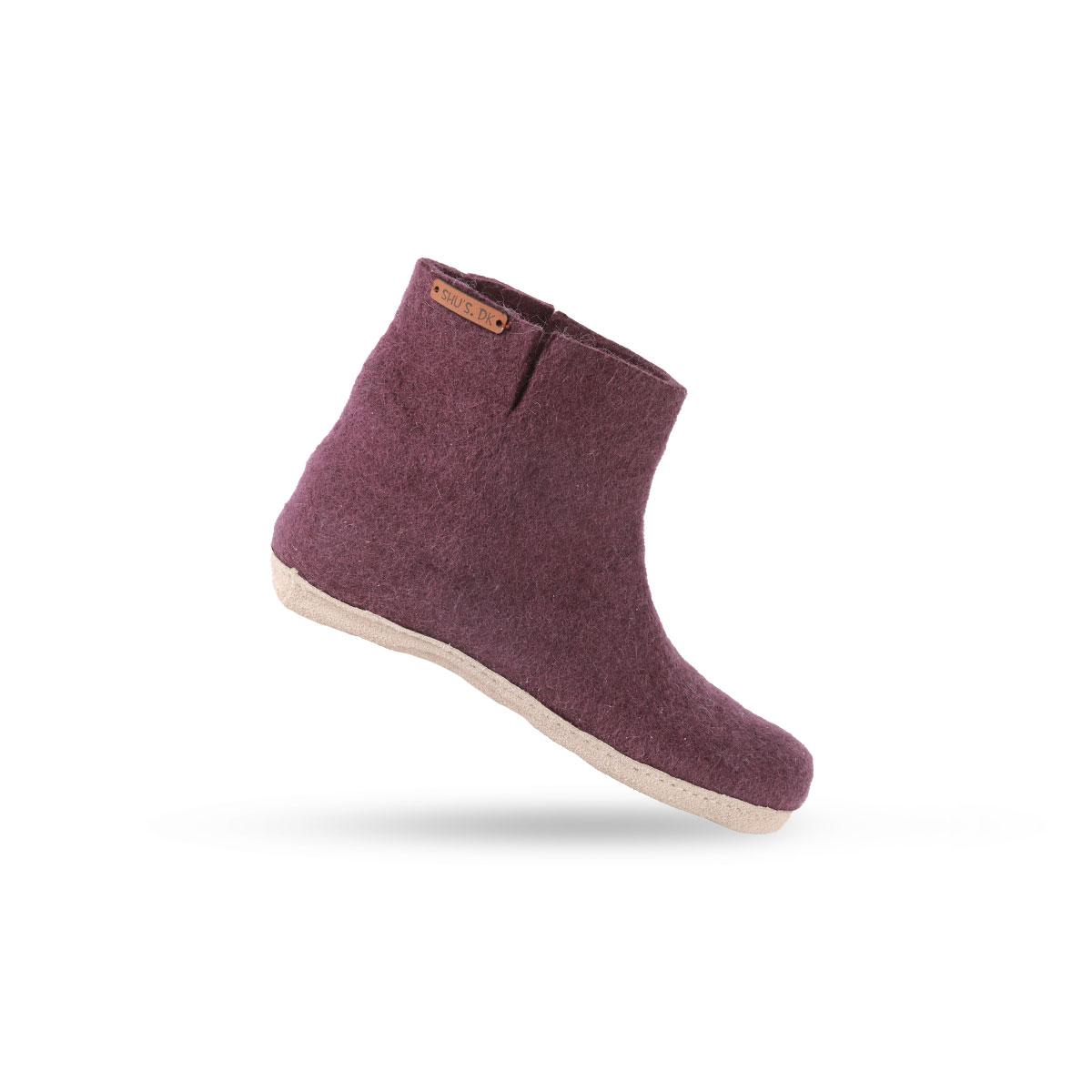 Uldstøvle Børn (100% ren uld)  m/sål i skind - Dansk Design fra SHUS - Image 16