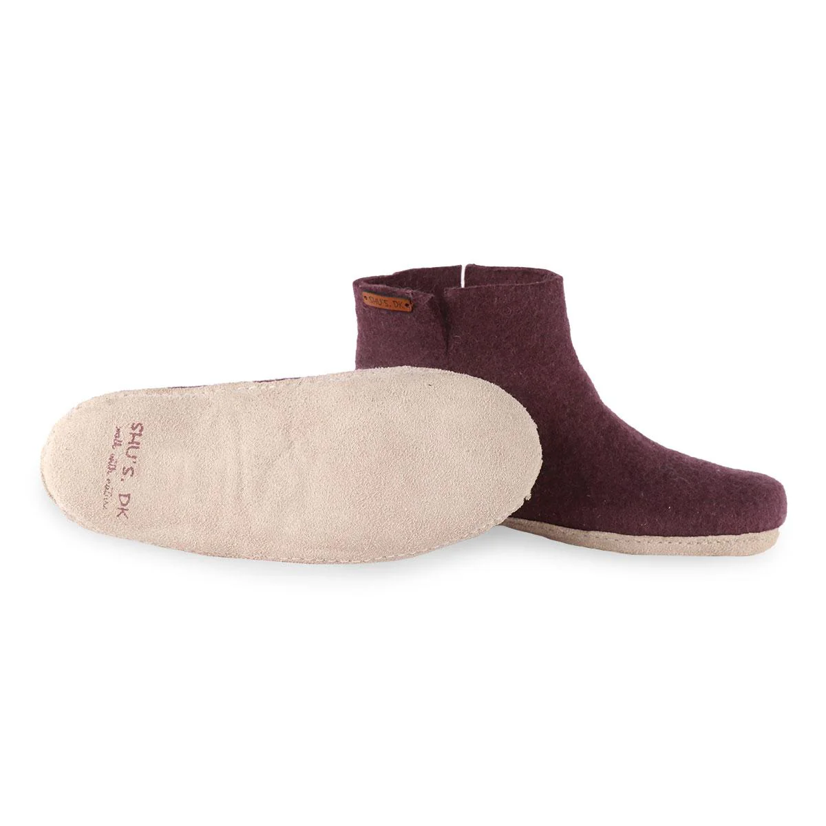 Uldstøvle Børn (100% ren uld)  m/sål i skind - Dansk Design fra SHUS - Image 17