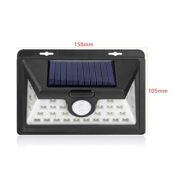 LED Solcelle væglampe med sensor - Image 2