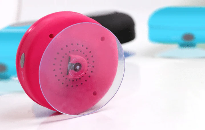 Vandtæt Bluetooth Højtaler med sugekop til badet m.v. - Image 2