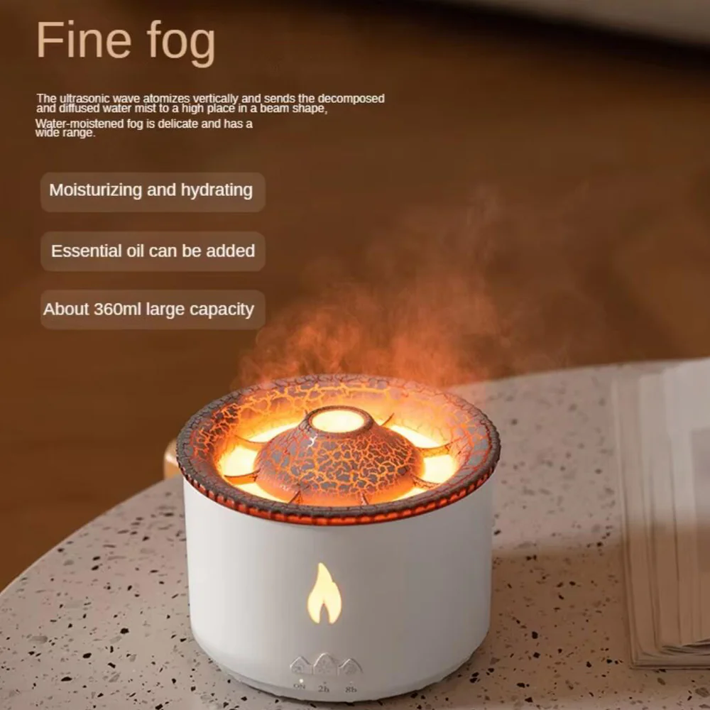 Vulkan-Luft fugter & Aroma Diffuser 360 ml. - Image 6