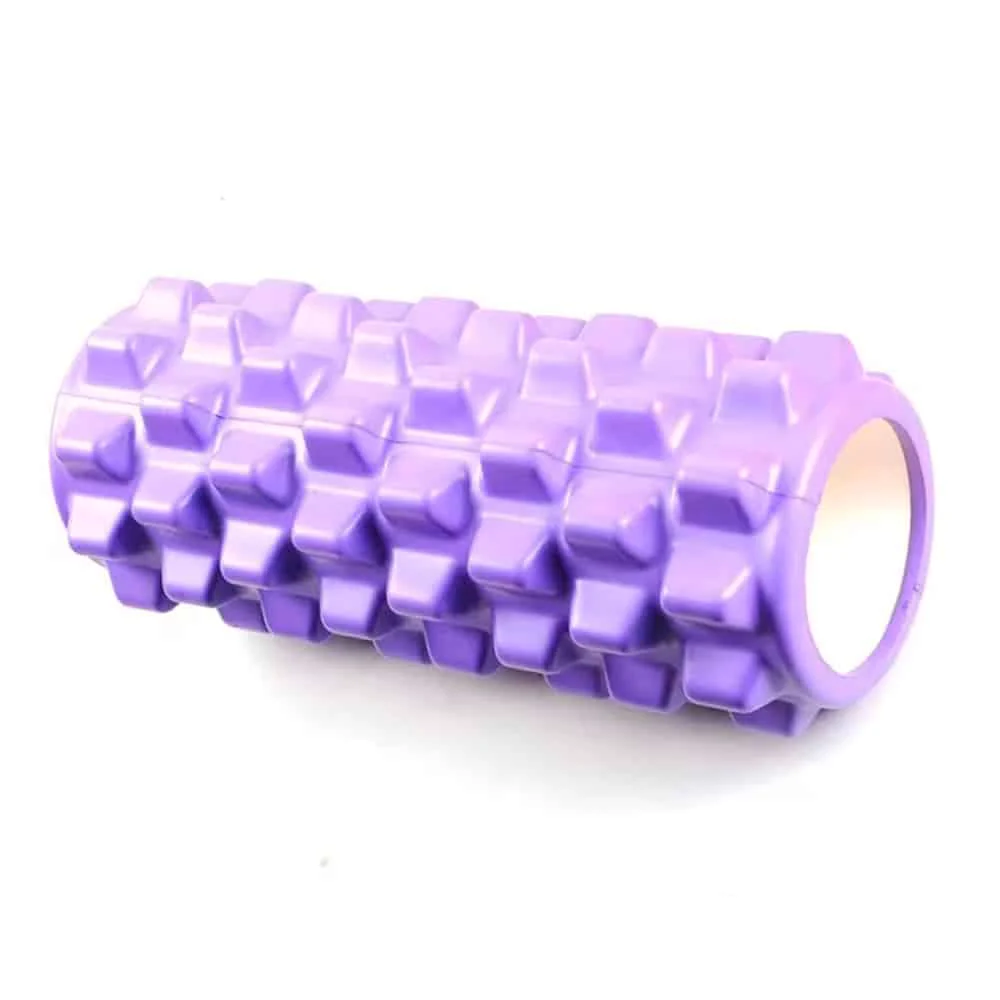 Yoga Foam Roller i sort eller lilla - Image 2